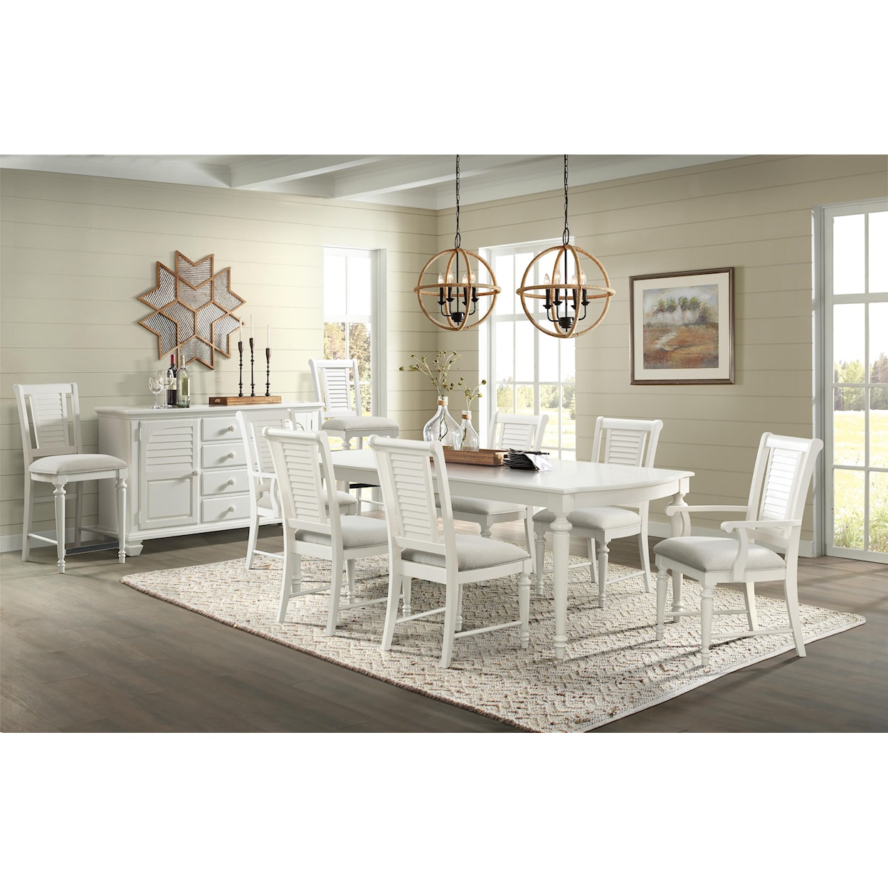 Stillwater Furniture Harbortown Rectangular Dining Table