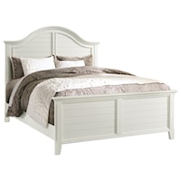 White Queen Panel Bed