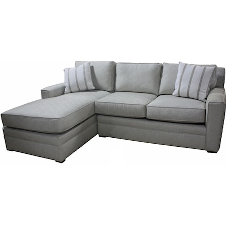 2 PC Sectional with a Chaise