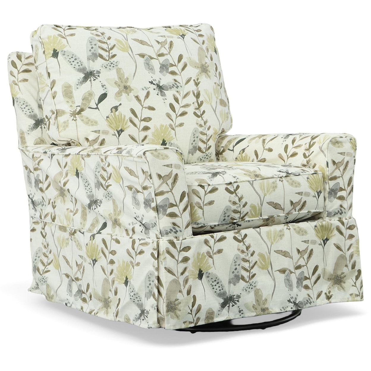 Stone & Leigh Furniture Haith Slipcover Swivel Glider