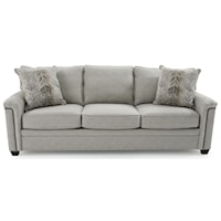 Sofa with Nailhead Trim Accents