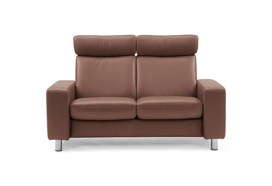 Arion 19 - A20 High-Back Reclining Loveseat by Stressless at Simon's Furniture