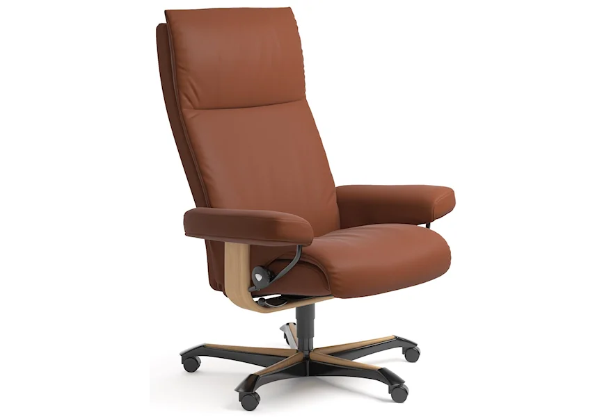 Aura Office Chair by Stressless at Jordan's Home Furnishings