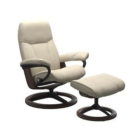 Consul Chair & Ottoman