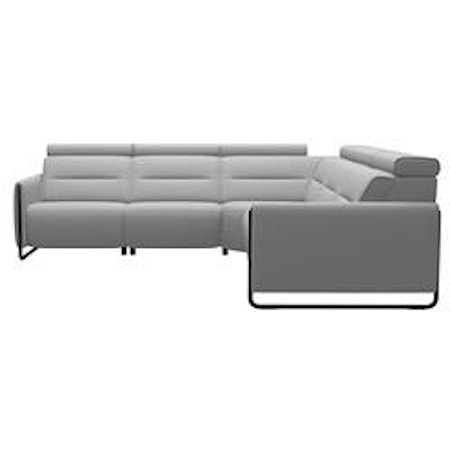 5pc Power Reclining Sectional
