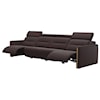 Stressless Emily Power 4-Seat Sofa with Wood Arms