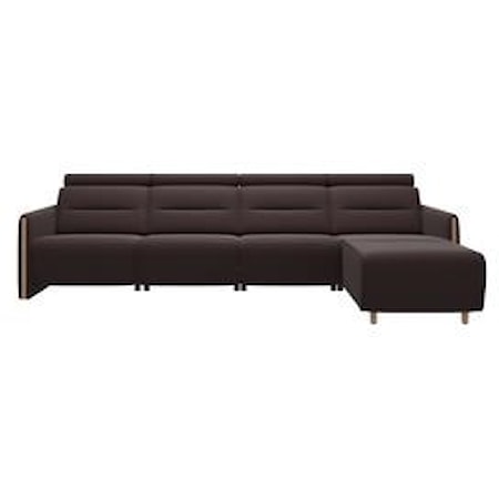 Power 3-Seat Sectional with Longseat