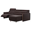 Stressless Emily Power 2-Seat Sectional with Longseat