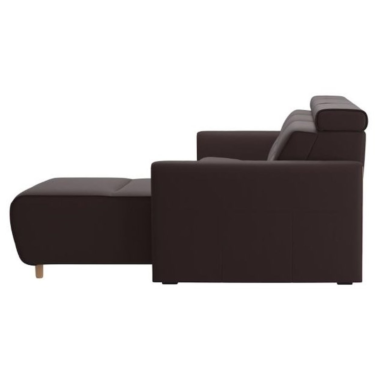 Stressless Emily Power 2-Seat Sectional with Longseat