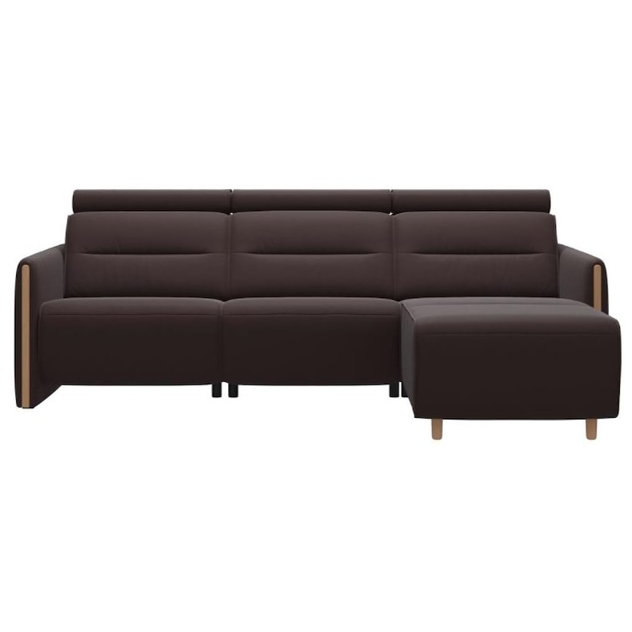 Stressless Emily Power 2-Seat Sectional with Longseat