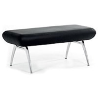 Otello Aluminum Ottoman