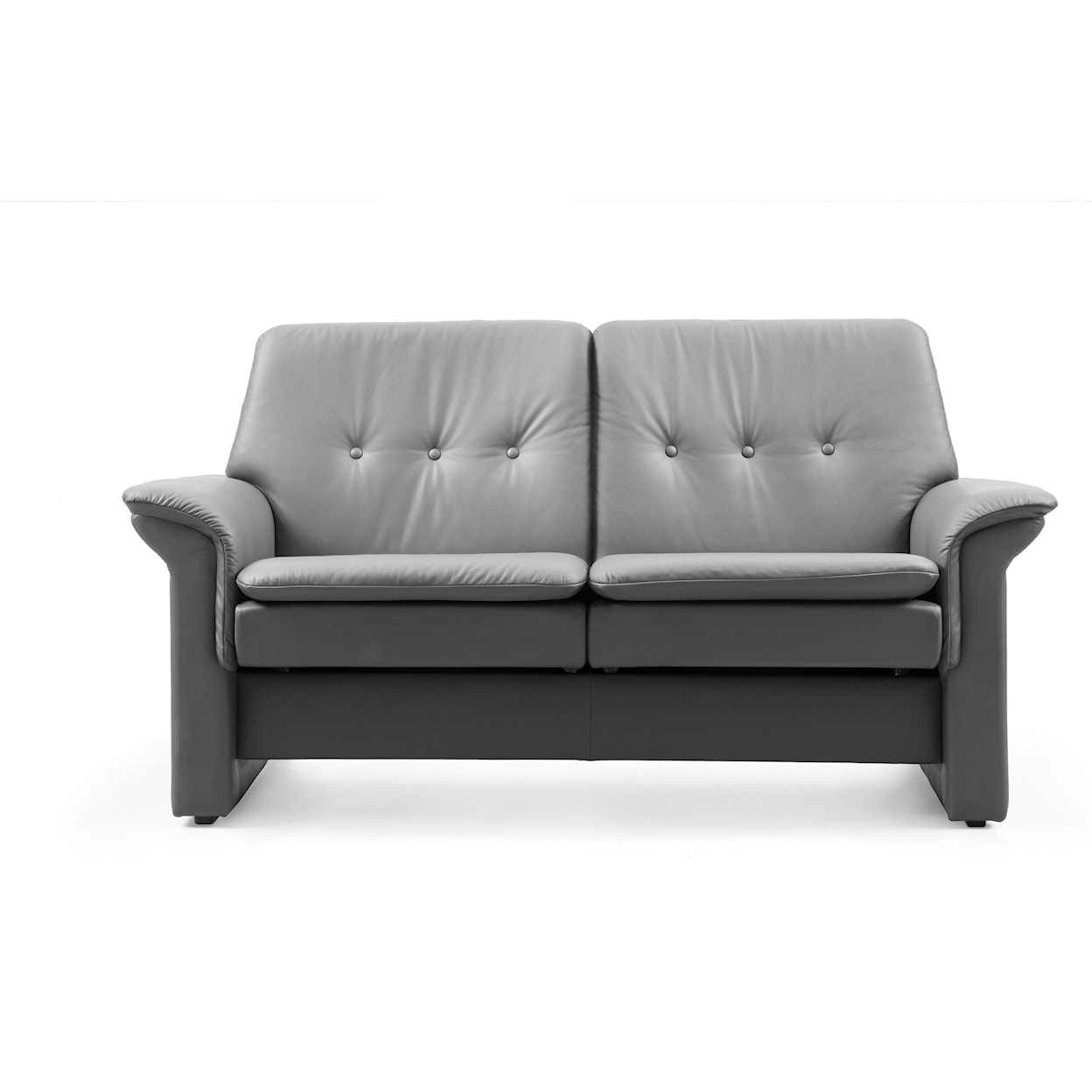 Stressless Saga Low-Back Reclining Loveseat