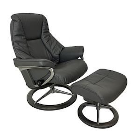 Medium Live Chair & Ottoman