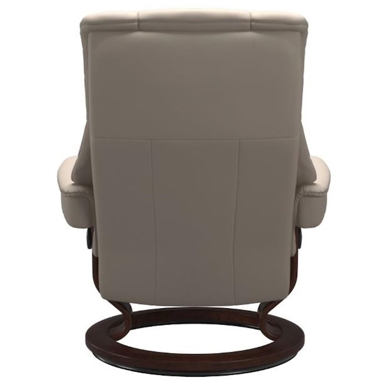 Stressless Mayfair Large Chair & Ottoman with Classic Base