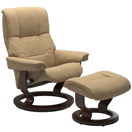 Mayfair Classic Chair & Ottoman