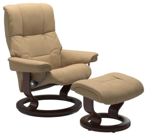Mayfair Classic Chair & Ottoman- Medium