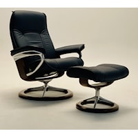 Medium Signature Reclining Chair and Ottoman