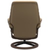 Stressless Sunrise Medium Reclining Chair and Ottoman