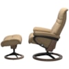 Stressless Sunrise Medium Reclining Chair and Ottoman