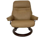 Stressless Sunrise Large Sunrise Chair & Ottoman