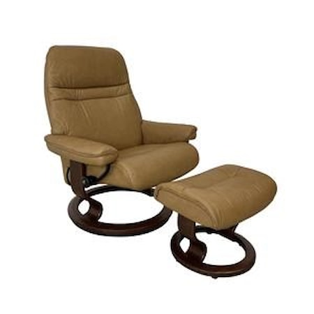 Large Sunrise Chair & Ottoman