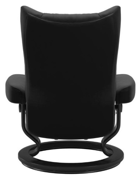 Medium Chair &amp; Ottoman with Classic Base