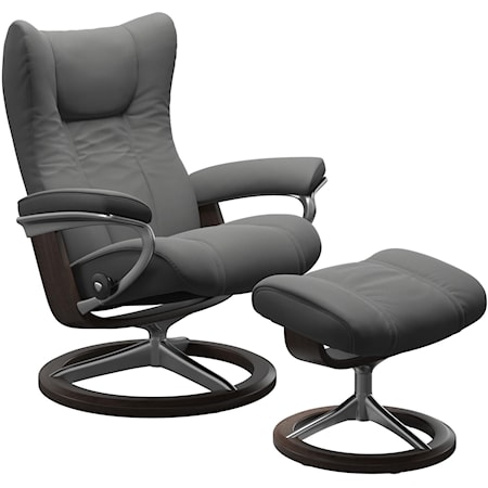 Large Reclining Chair and Ottoman