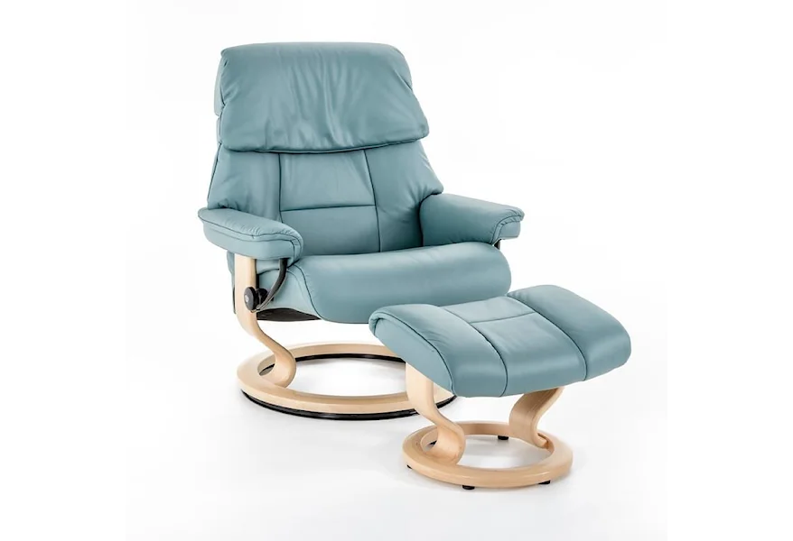 Stressless Ruby Large Classic Chair by Stressless at Baer's Furniture