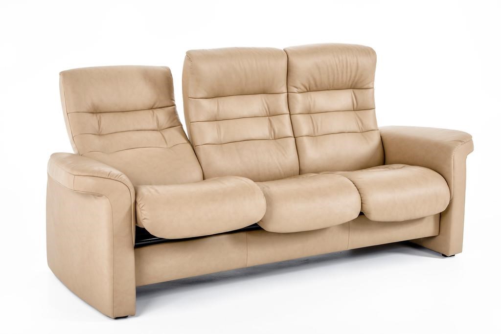 2 Pc High Back Reclining Sofa