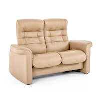 Two Piece Low Back Reclining Loveseat