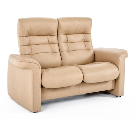 2 Pc Low Reclining Loveseat