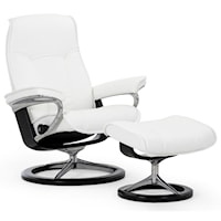 Large Signature Reclining Chair and Ottoman