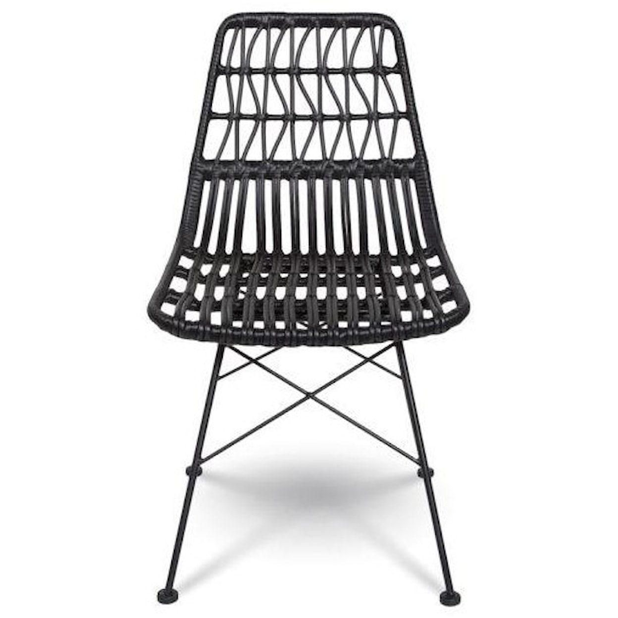 Style In Form Calabria Black Chair