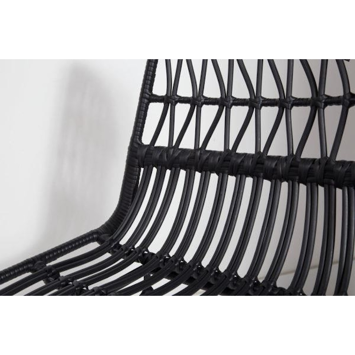 Style In Form Calabria Black Chair