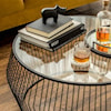 Style In Form Cyclone Cyclone Black Coffee Table