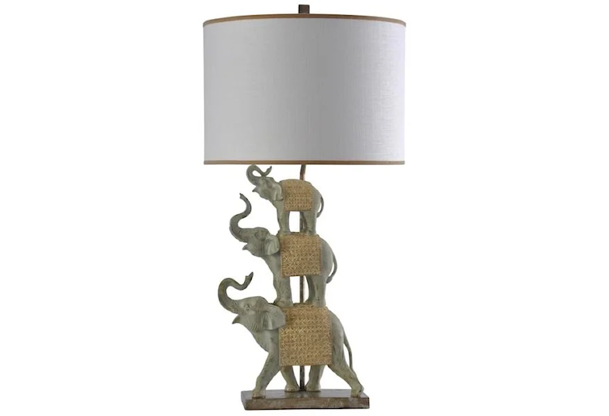 2020 LAMPS Indira Gold Elephant by StyleCraft at Furniture Fair - North Carolina