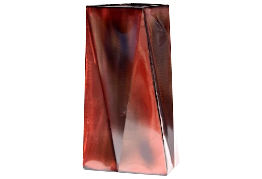 Accessories Metal Vase by StyleCraft at Alison Craig Home Furnishings