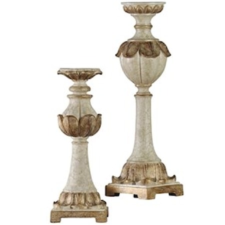 Set Of 2 Candle Holders