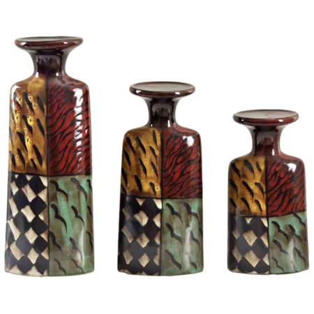 3 Piece Candle Holder Set