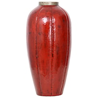 Red Labu Vase