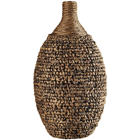 Tall Round Vase