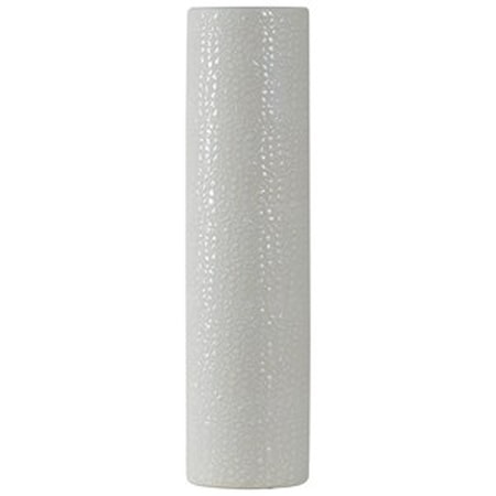 White Stoneware Vase