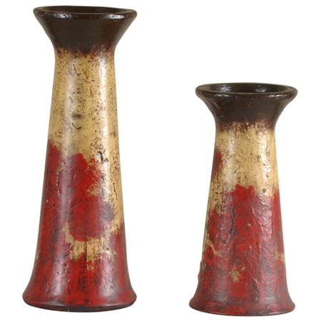 2 Piece Set of Candle Holders