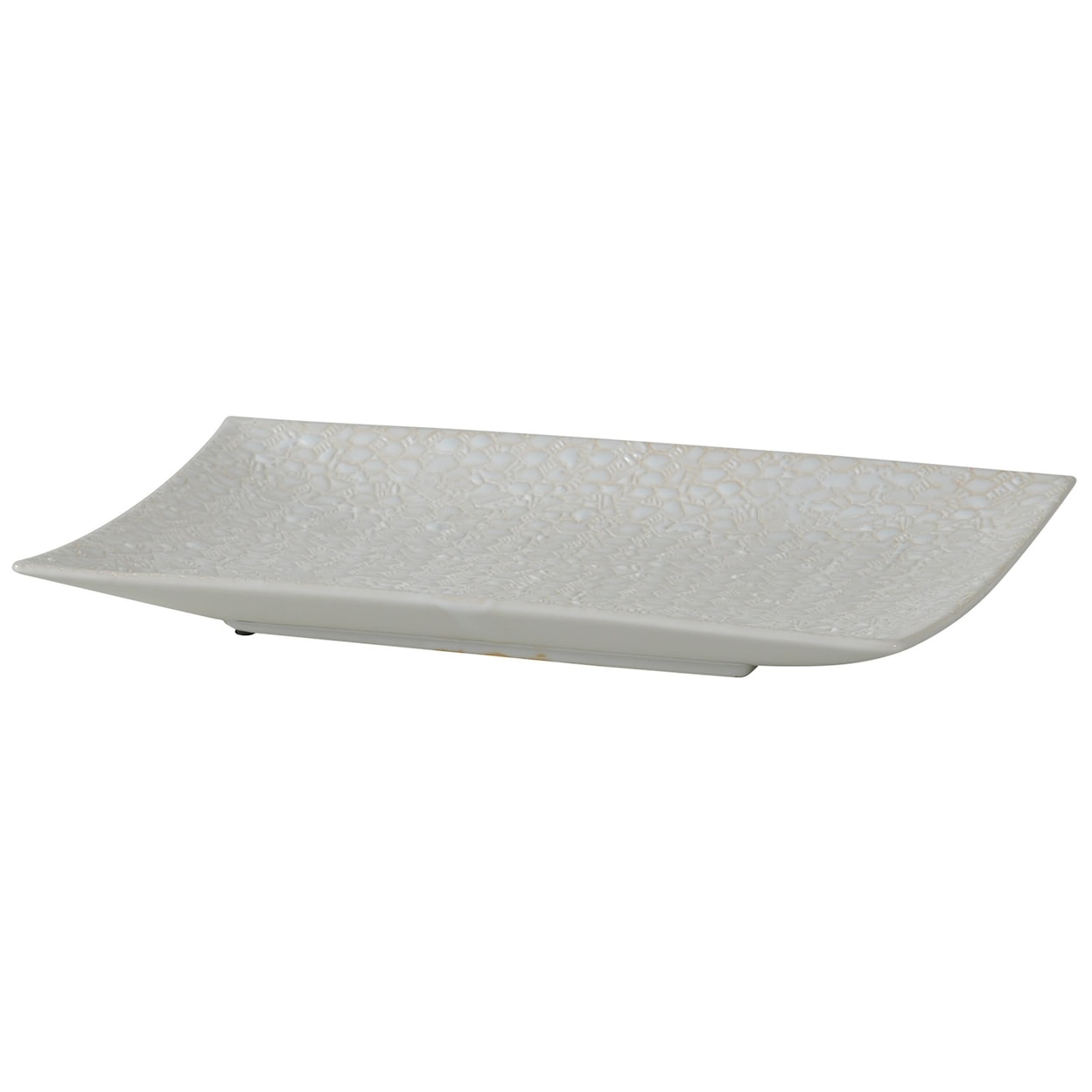 StyleCraft Accessories Rectangular Stoneware Tray