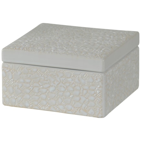 Square Stoneware Box