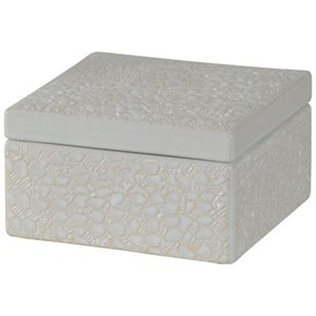 Square Stoneware Box