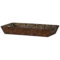 Brown Edged Accent Tray
