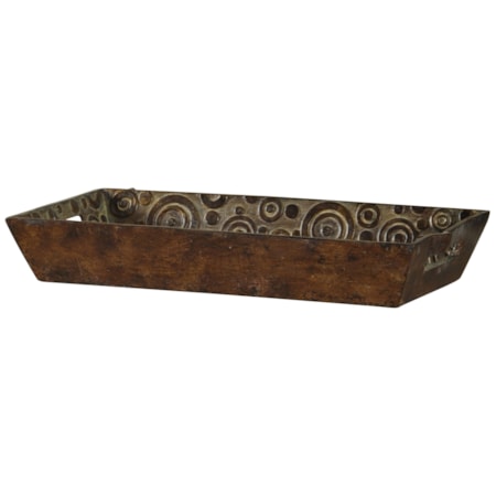 Brown Accent Tray