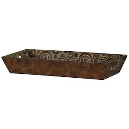 Brown Accent Tray