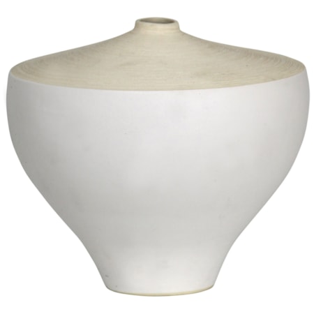 Small White Vase